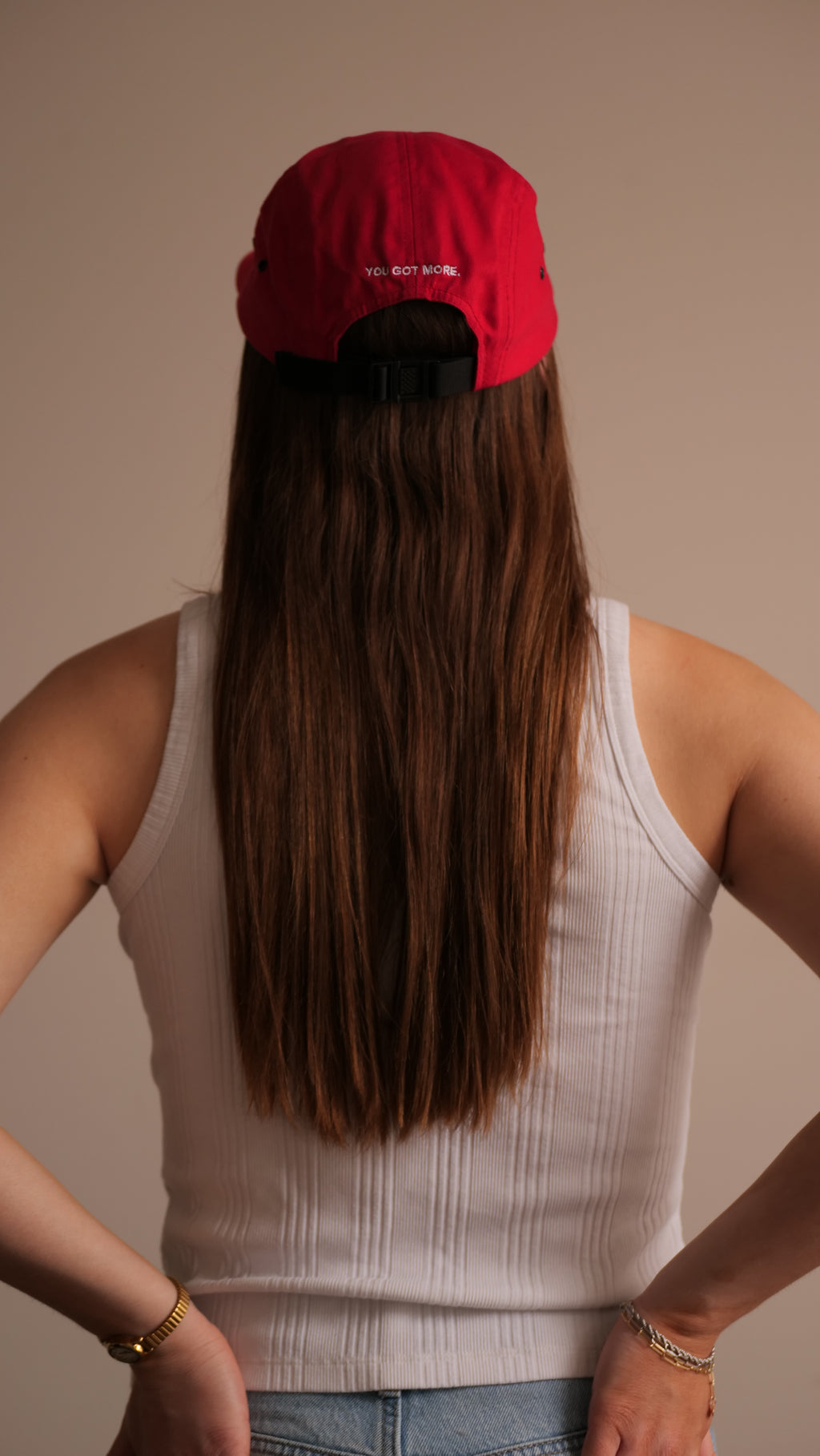 “You Got More” Camper Hat - RED